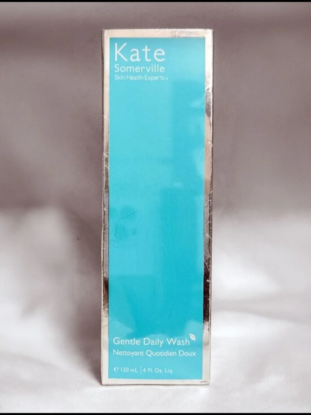Kate Somerville Gentle Daily Wash - Turquoise & Silver Packaging
